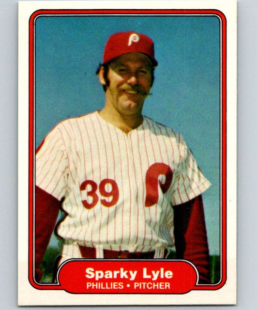 1982 Fleer #247 Sparky Lyle Phillies Image 1