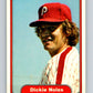 1982 Fleer #253 Dickie Noles Phillies Image 1