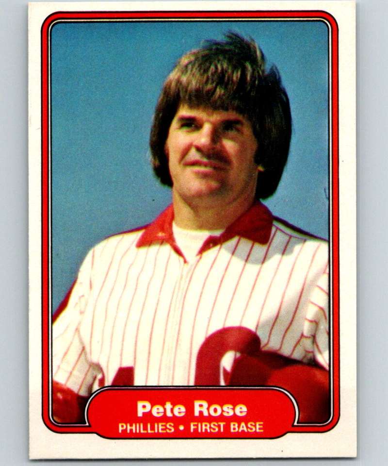 1982 Fleer #256 Pete Rose Phillies