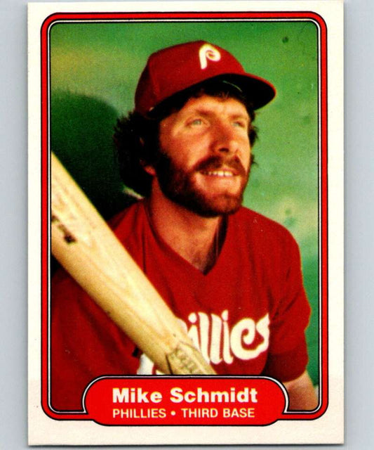 1982 Fleer #258 Mike Schmidt Phillies