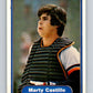 1982 Fleer #265 Marty Castillo RC Rookie Tigers Image 1