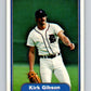 1982 Fleer #267 Kirk Gibson Tigers