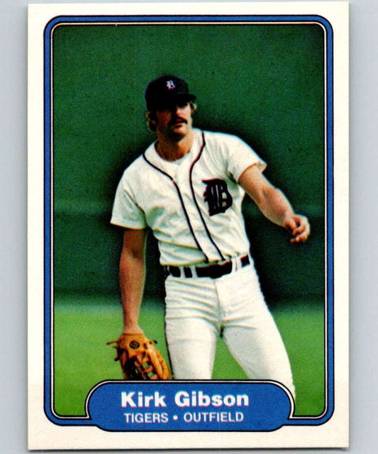 1982 Fleer #267 Kirk Gibson Tigers
