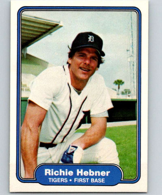 1982 Fleer #268 Richie Hebner Tigers Image 1