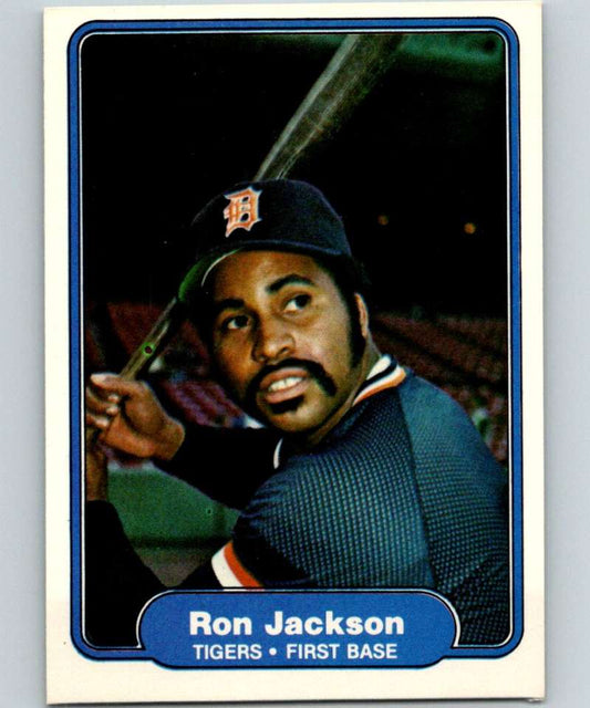 1982 Fleer #269 Ron Jackson Tigers Image 1