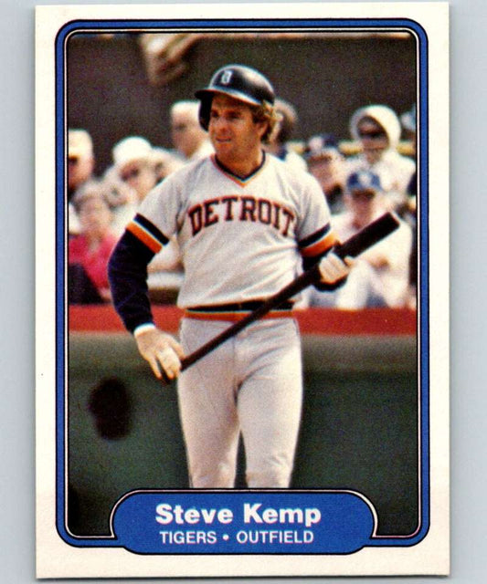 1982 Fleer #271 Steve Kemp Tigers Image 1
