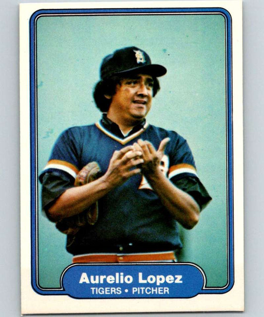 1982 Fleer #273 Aurelio Lopez Tigers Image 1