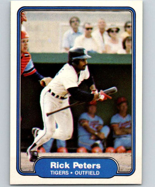 1982 Fleer #277 Rick Peters Tigers Image 1