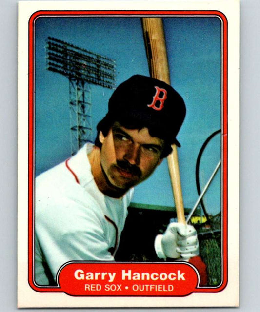 1982 Fleer #295 Garry Hancock Red Sox Image 1
