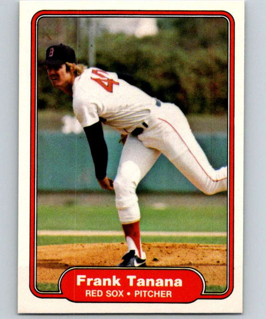 1982 Fleer #309 Frank Tanana Red Sox Image 1