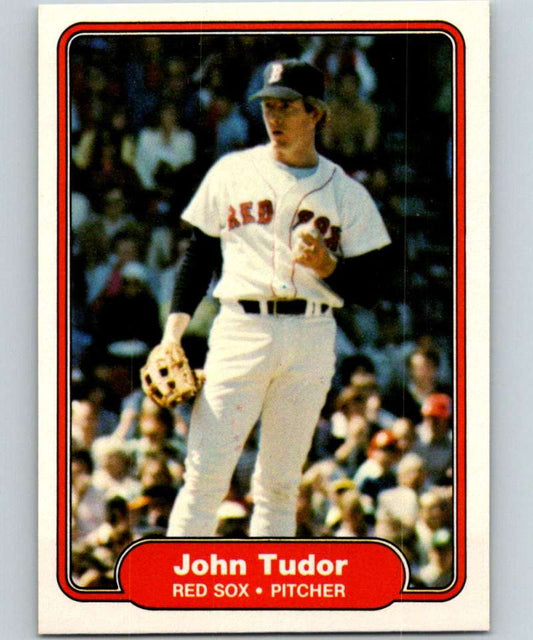 1982 Fleer #311 John Tudor Red Sox Image 1
