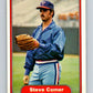1982 Fleer #314 Steve Comer Rangers Image 1