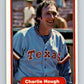 1982 Fleer #319 Charlie Hough Rangers Image 1