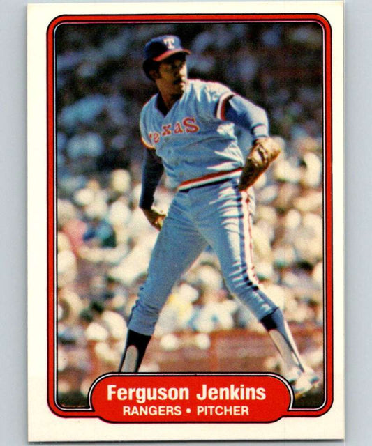 1982 Fleer #320 Fergie Jenkins Rangers