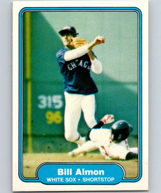 1982 Fleer #335 Bill Almon White Sox Image 1