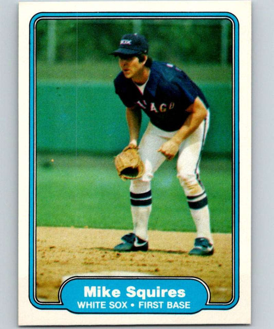 1982 Fleer #357 Mike Squires White Sox Image 1