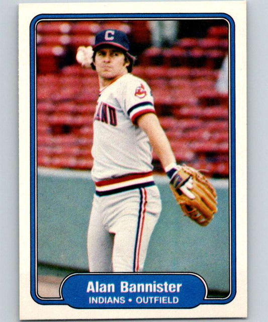 1982 Fleer #359 Alan Bannister Indians Image 1