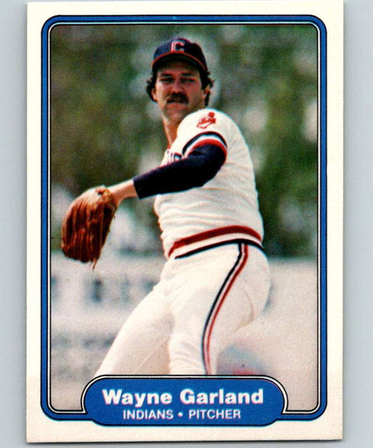 1982 Fleer #367 Wayne Garland Indians Image 1