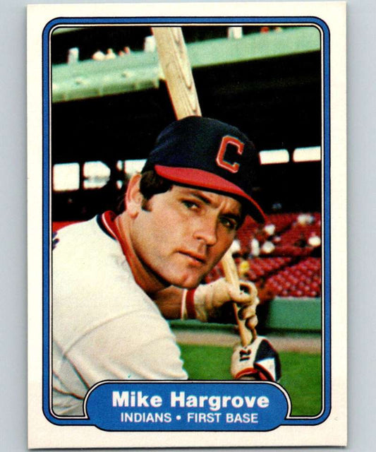 1982 Fleer #368 Mike Hargrove Indians Image 1