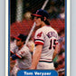 1982 Fleer #381 Tom Veryzer Indians Image 1