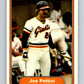 1982 Fleer #398 Joe Pettini Giants Image 1