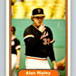 1982 Fleer #399 Allen Ripley Giants Image 1