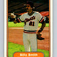 1982 Fleer #400 Billy Smith Giants Image 1