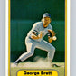 1982 Fleer #405 George Brett Royals