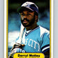 1982 Fleer #417 Darryl Motley RC Rookie Royals Image 1