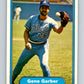 1982 Fleer #434 Gene Garber Braves Image 1