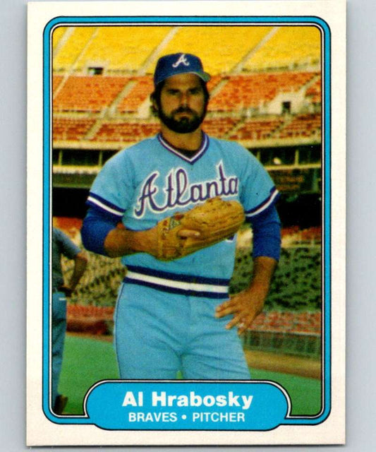 1982 Fleer #438 Al Hrabosky Braves
