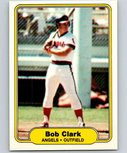 1982 Fleer #456 Bobby Clark Angels Image 1
