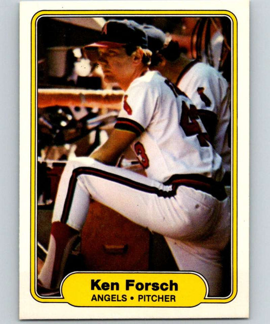 1982 Fleer #459 Ken Forsch Angels Image 1