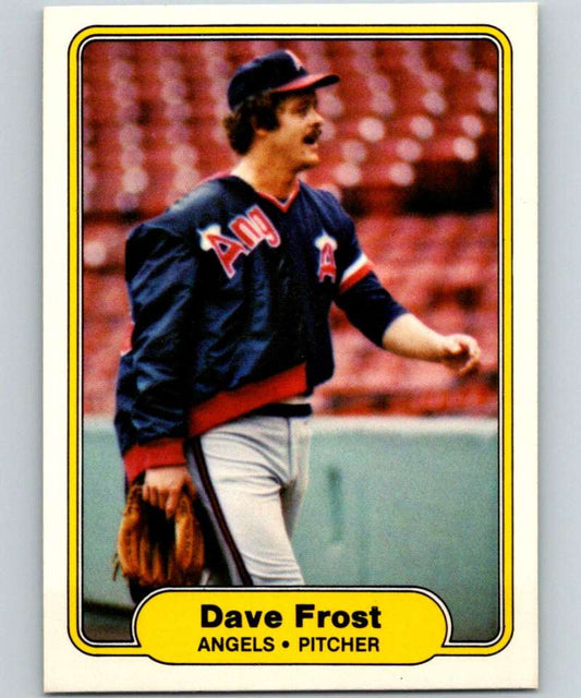 1982 Fleer #460 Dave Frost Angels Image 1