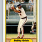1982 Fleer #461 Bobby Grich Angels Image 1