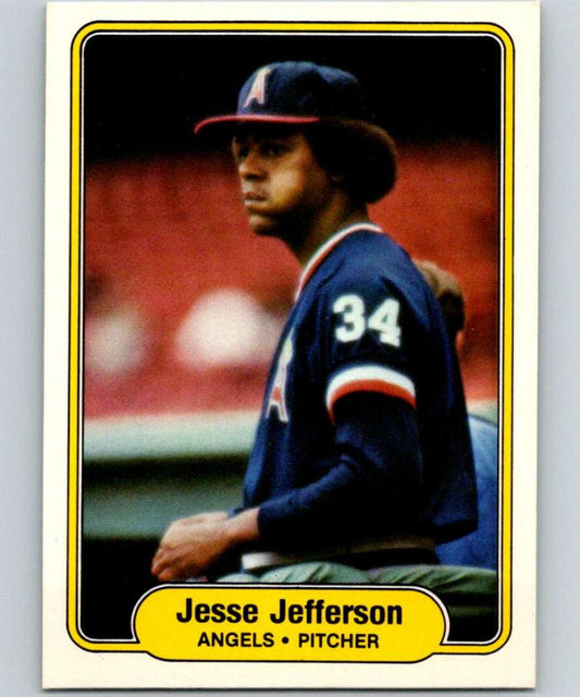 1982 Fleer #466 Jesse Jefferson Angels Image 1
