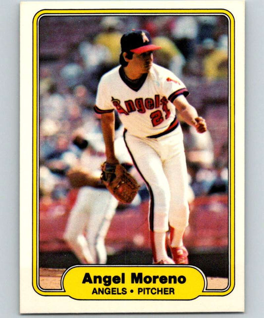 1982 Fleer #469 Angel Moreno Angels Image 1