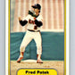 1982 Fleer #471 Freddie Patek Angels Image 1