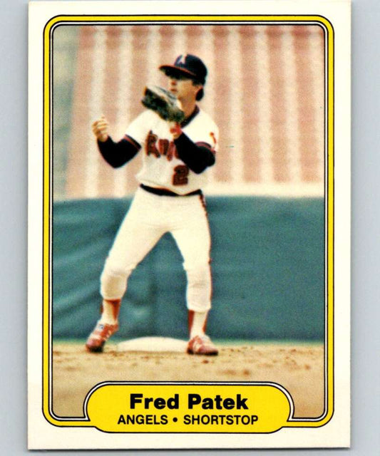1982 Fleer #471 Freddie Patek Angels Image 1