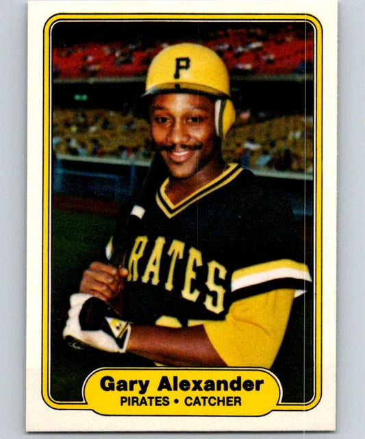 1982 Fleer #475 Gary Alexander Pirates Image 1
