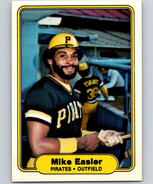 1982 Fleer #481 Mike Easler Pirates Image 1