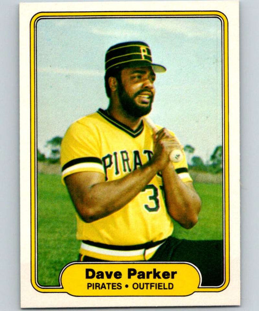 1982 Fleer #489 Dave Parker Pirates