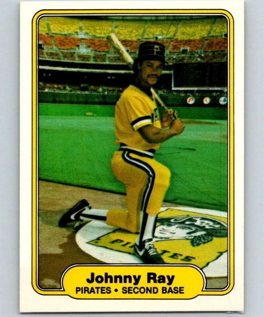 1982 Fleer #492 Johnny Ray RC Rookie Pirates