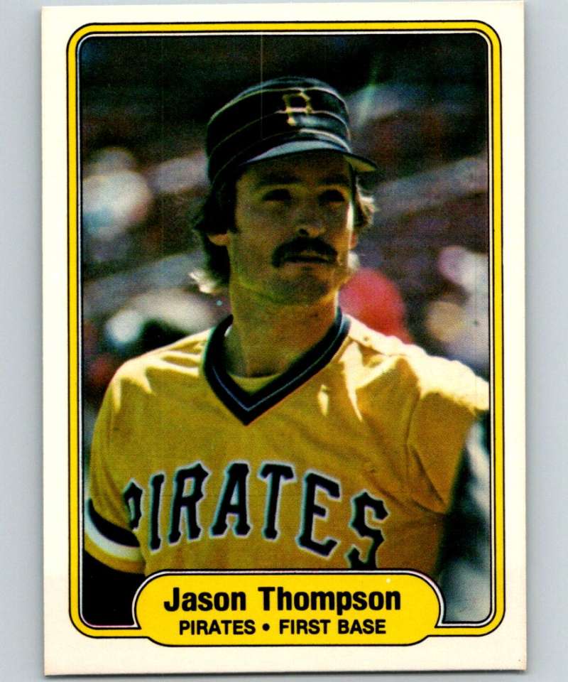 1982 Fleer #501 Jason Thompson Pirates Image 1