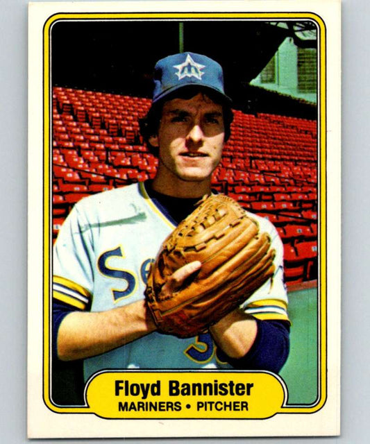 1982 Fleer #504 Floyd Bannister Mariners Image 1