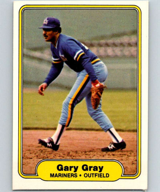 1982 Fleer #511 Gary Gray Mariners Image 1