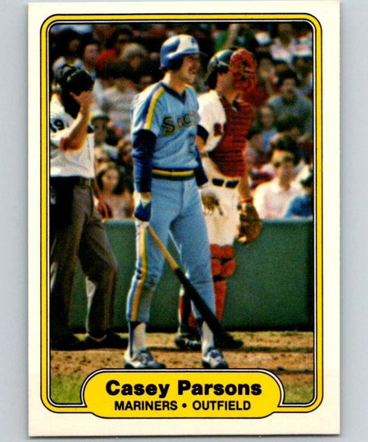 1982 Fleer #515 Casey Parsons Mariners Image 1