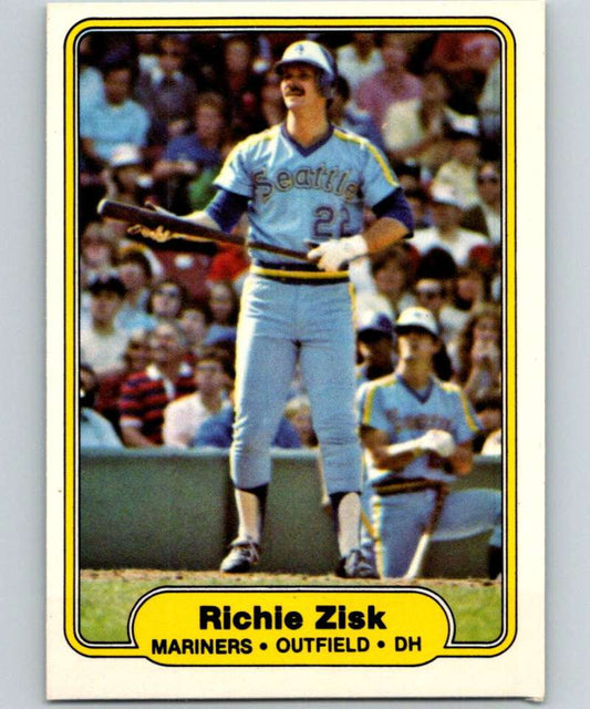 1982 Fleer #519 Richie Zisk Mariners
