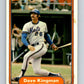 1982 Fleer #530 Dave Kingman Mets Image 1