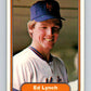 1982 Fleer #531 Ed Lynch RC Rookie Mets Image 1